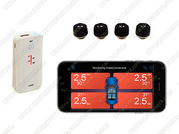 Внешний датчик контроля давления шин с приложением для смартфона Masterpark-TPE11
