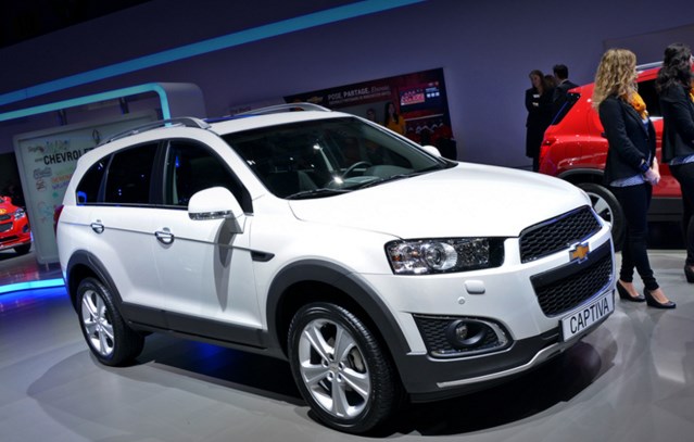 Камера заднего вида для автомобилей Chevrolet Captiva